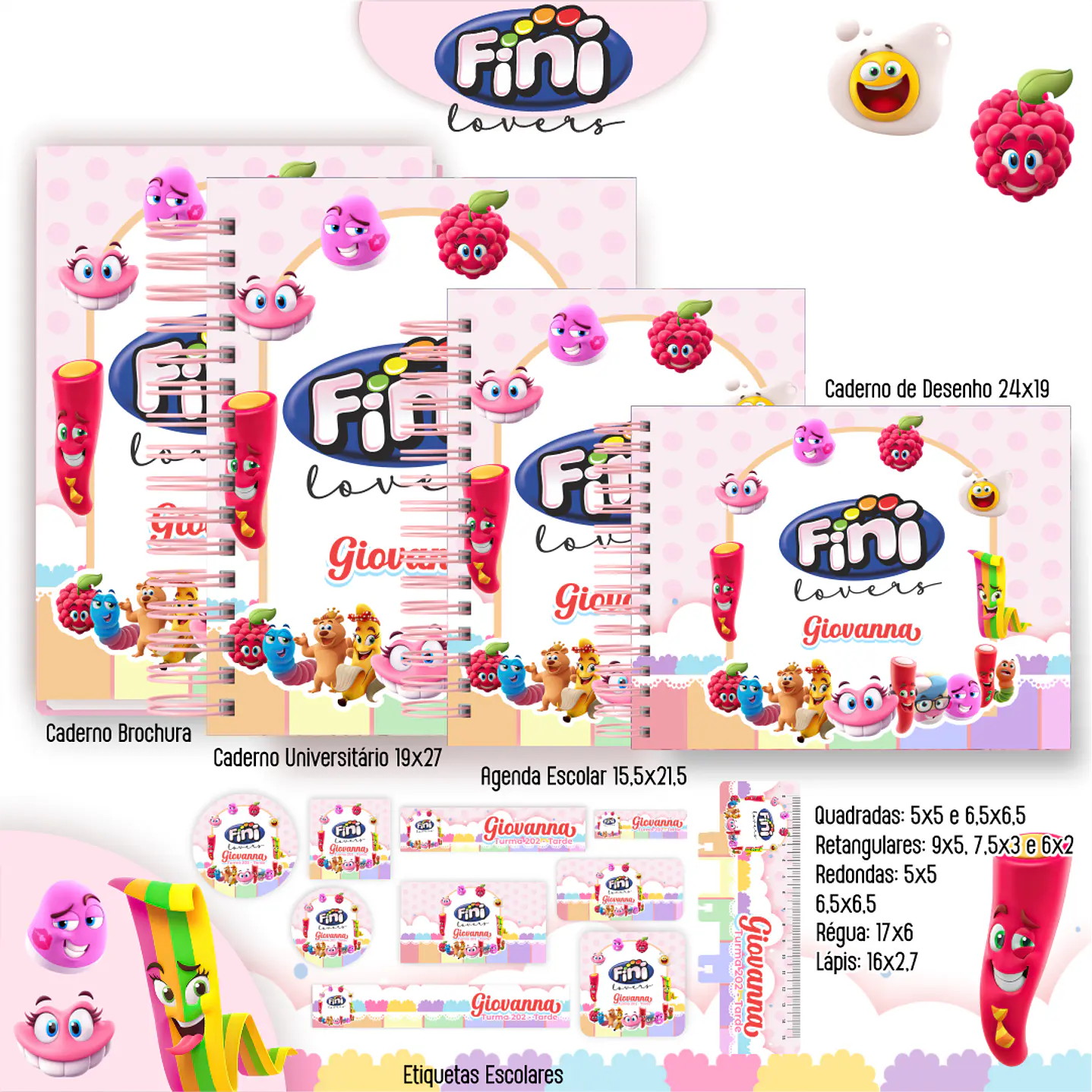 Kit Digital Encadernação Fini - Completo  1