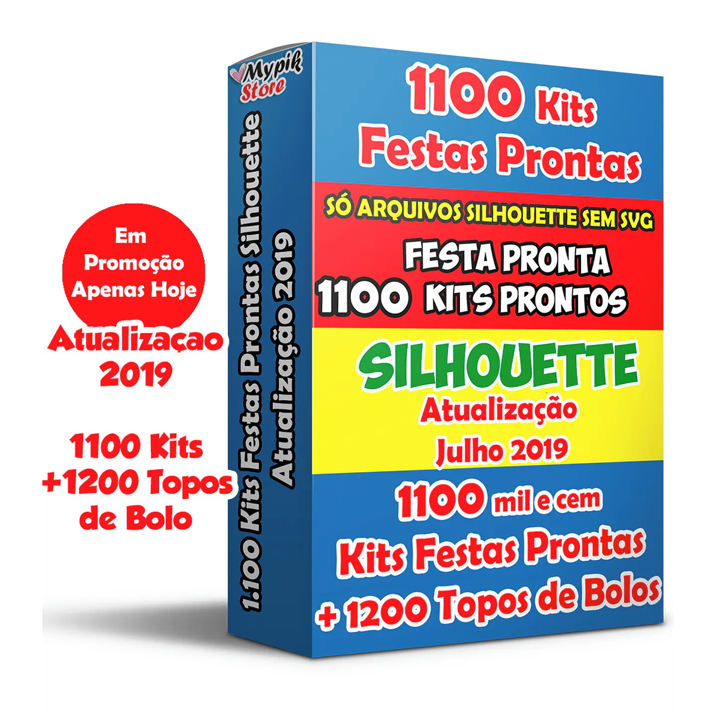 Mega Pack Digital Party Ready Kits - Archivos de corte de silueta 7
