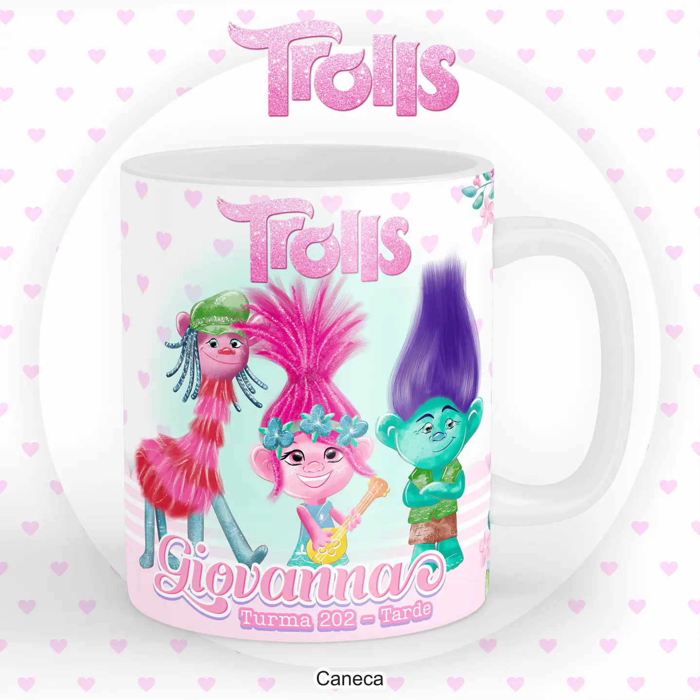 Kit Digital Encadernação Trolls - Volta às Aulas Completo  7