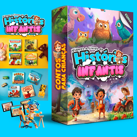 Histórias Infantis Educativas - 50 Vídeos Exclusivos