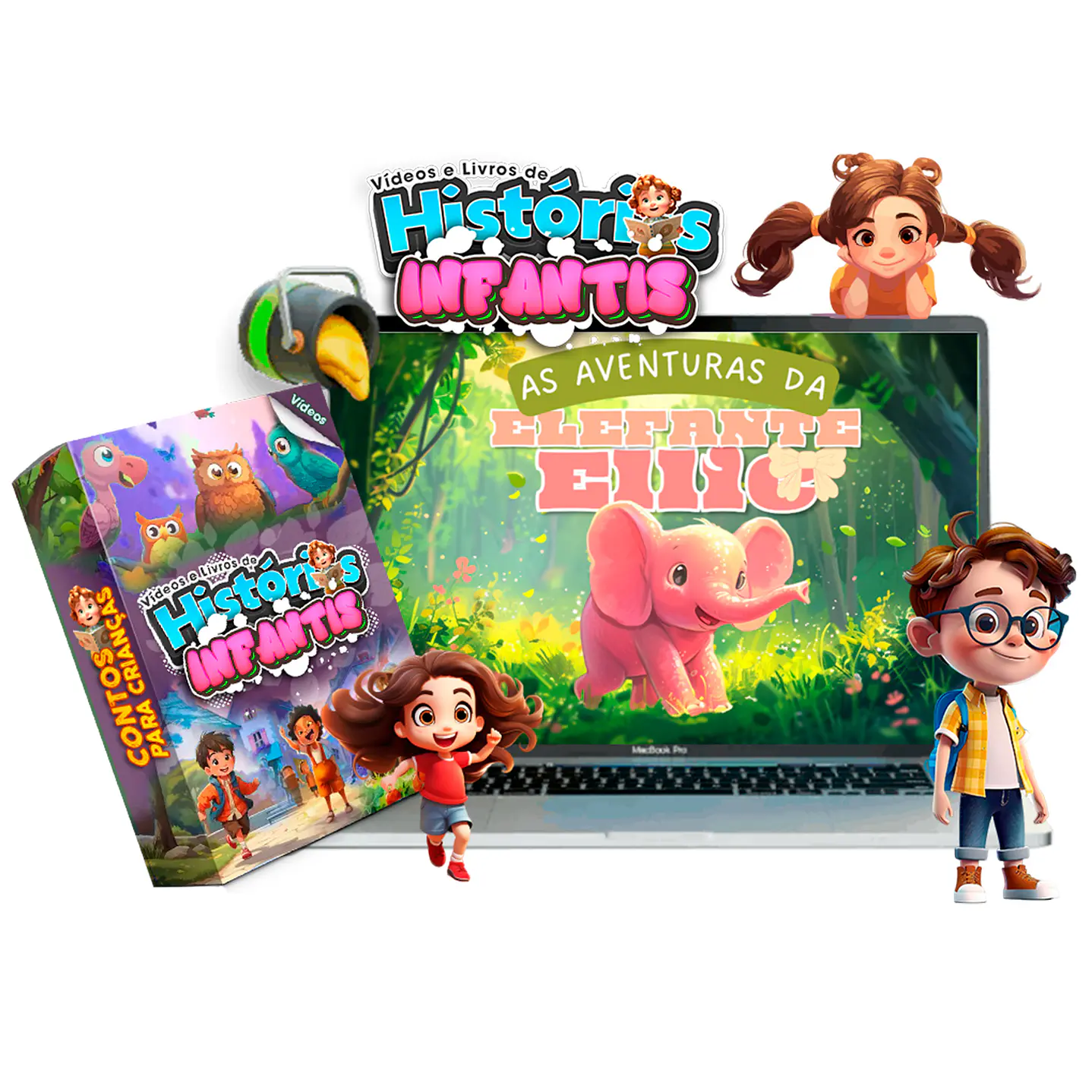 Histórias Infantis Educativas - 50 Vídeos Exclusivos 4