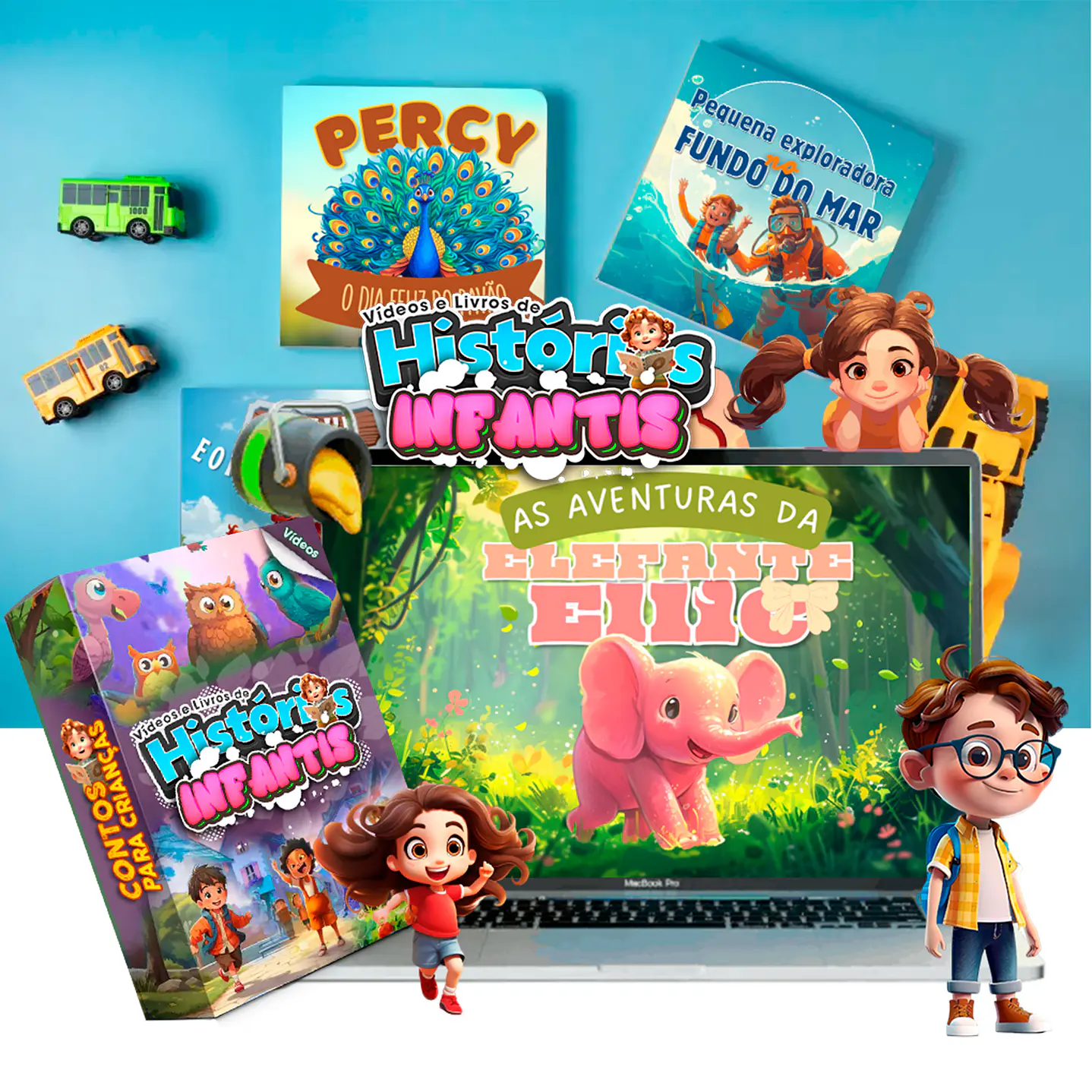 Histórias Infantis Educativas - 50 Vídeos Exclusivos 5