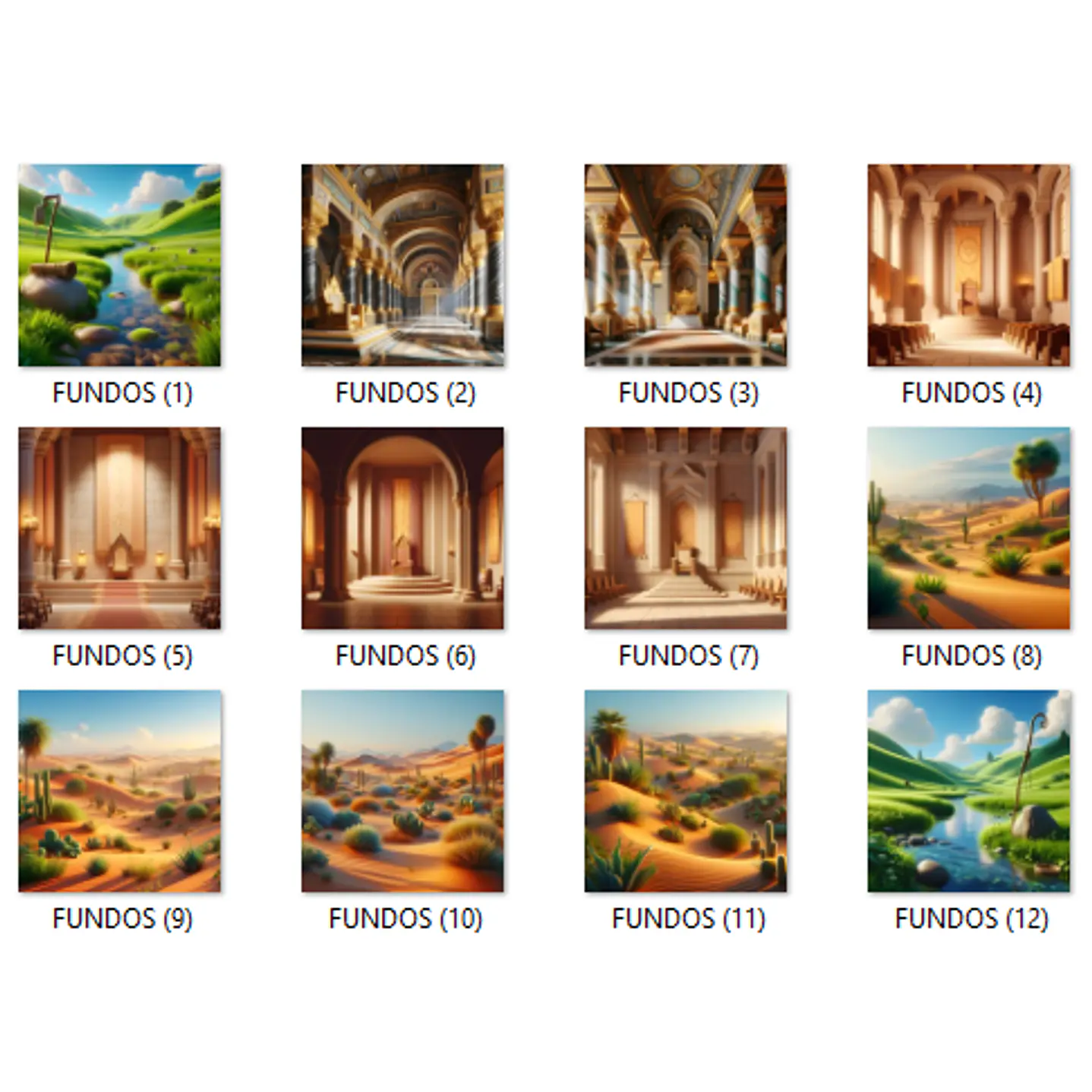 Kit Digital Davi e Golias - imagens PNG 6