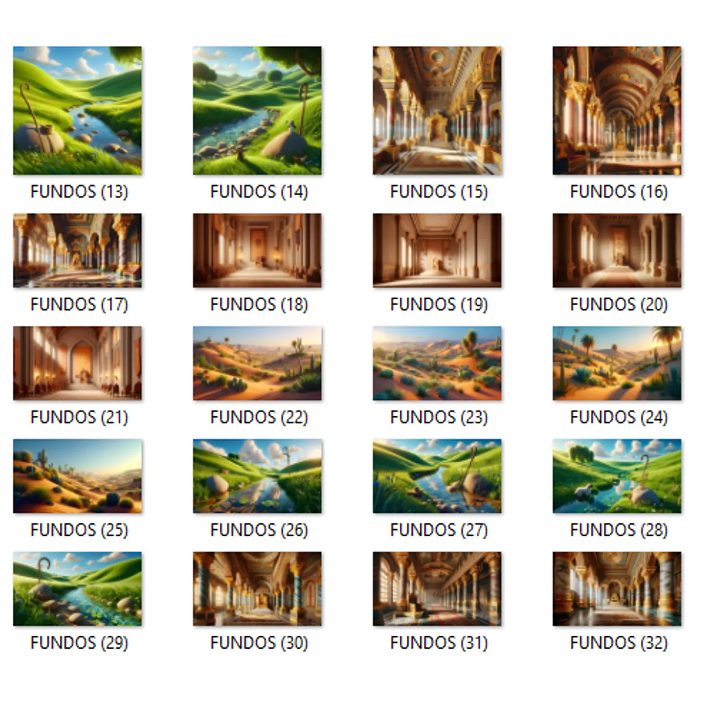 Kit Digital Davi e Golias - imagens PNG 7