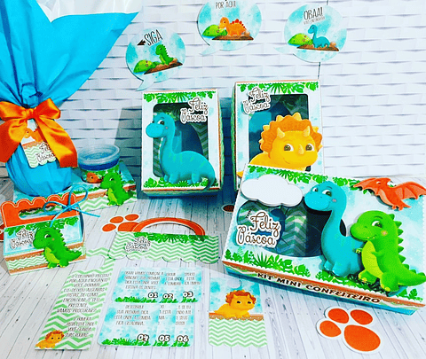 Arquivo de Corte Dinossauro Páscoa e Caça aos Ovos 