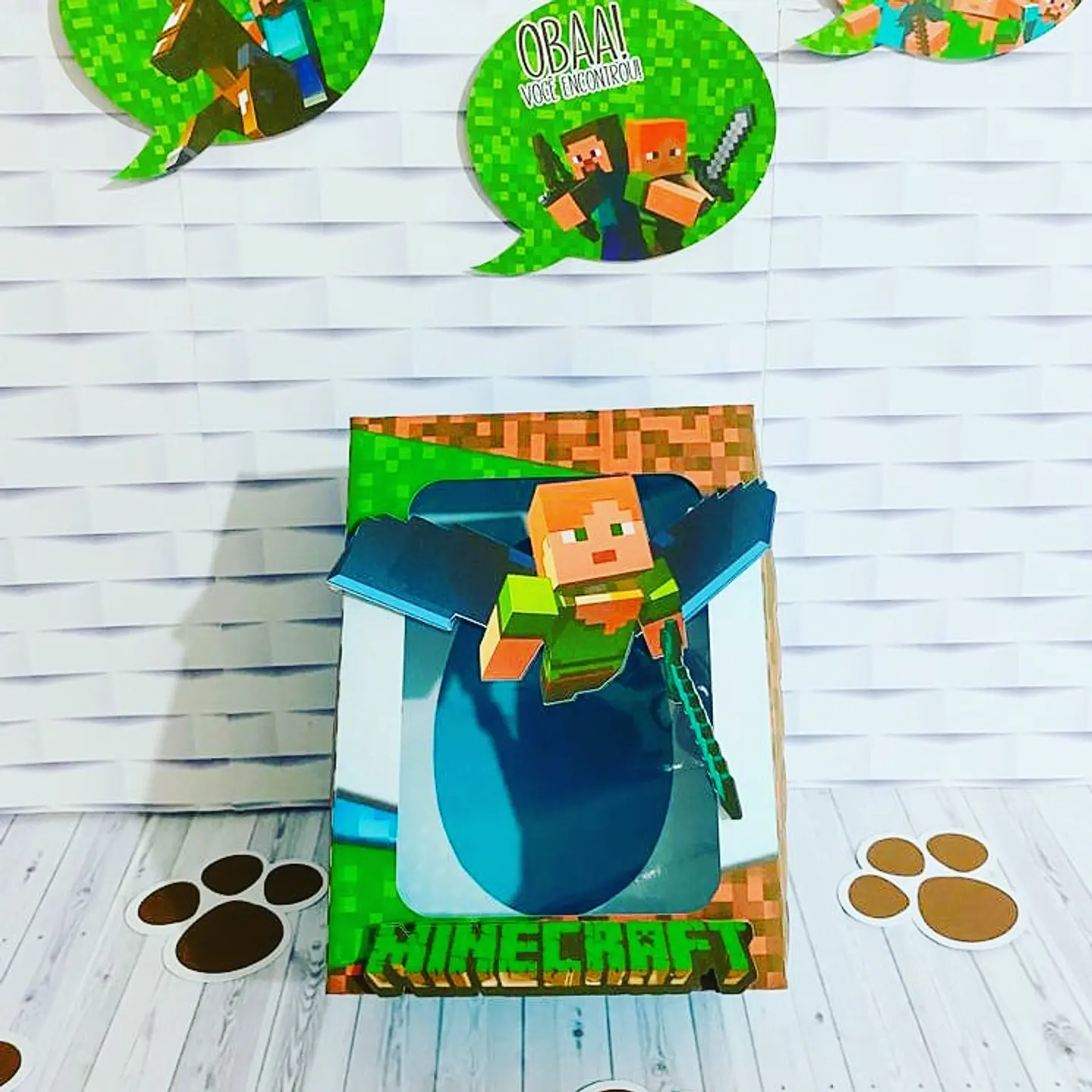 Arquivo de Corte Minecraft Páscoa e Caça aos Ovos 4