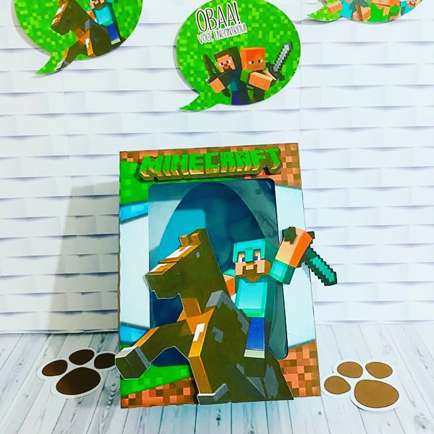 Arquivo de Corte Minecraft Páscoa e Caça aos Ovos 9