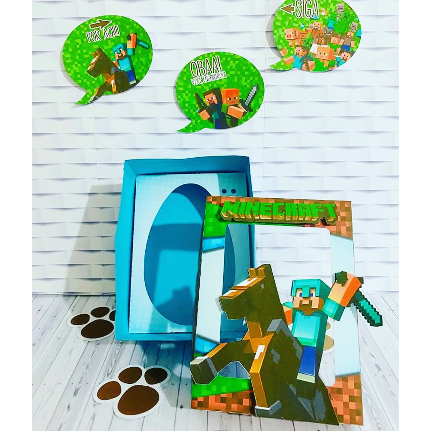 Arquivo de Corte Minecraft Páscoa e Caça aos Ovos 10