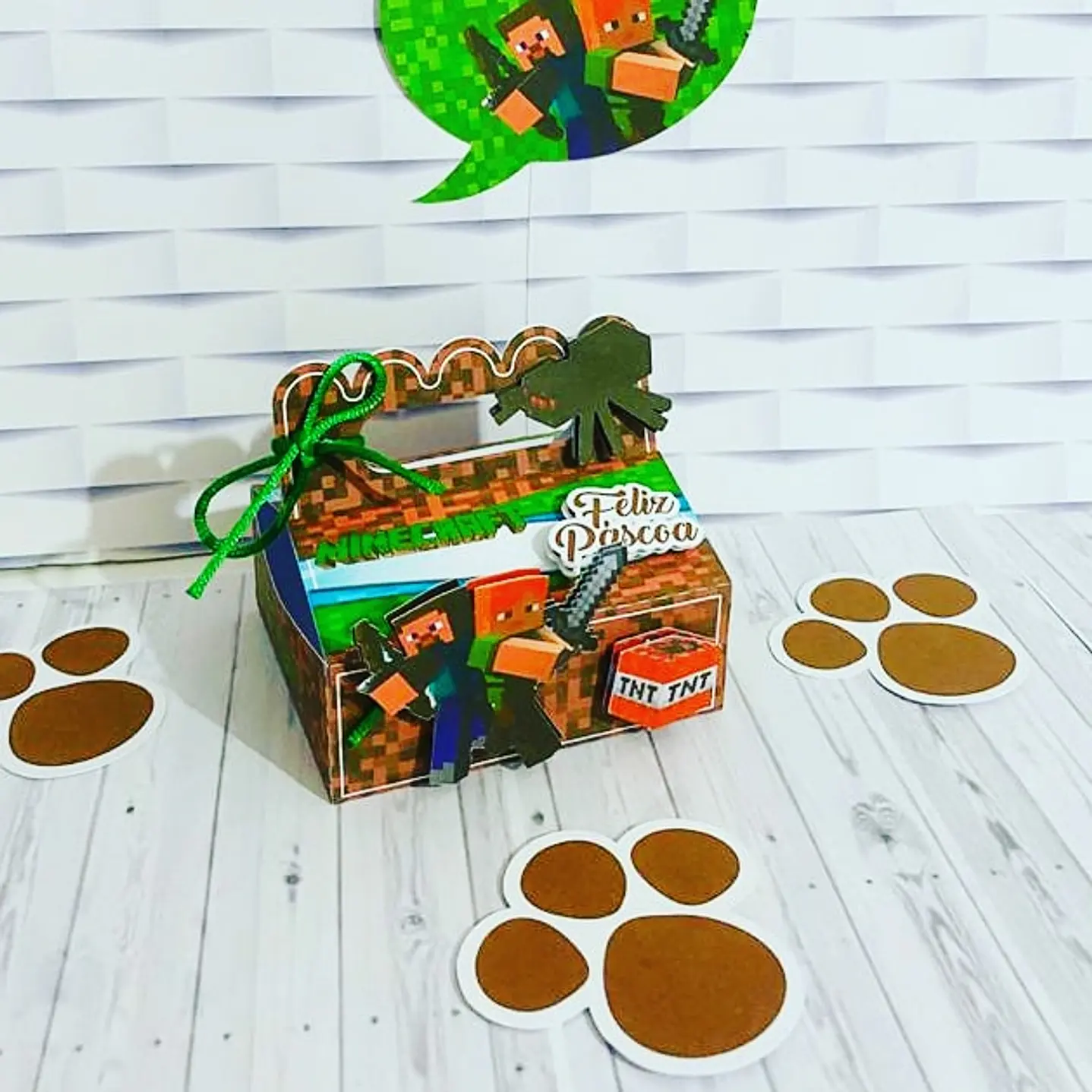 Arquivo de Corte Minecraft Páscoa e Caça aos Ovos 11