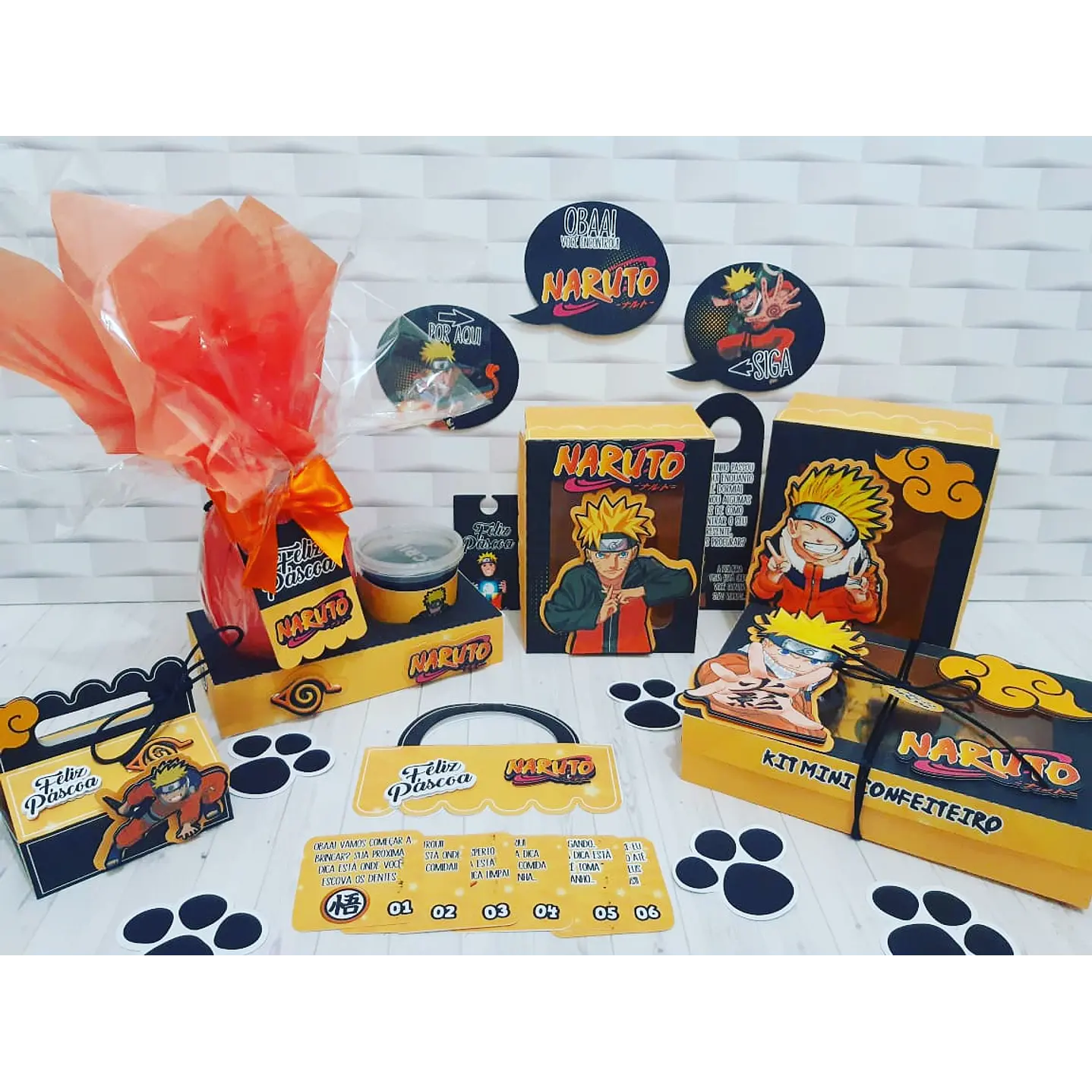Arquivo de Corte Naruto Páscoa e Caça aos Ovos 1