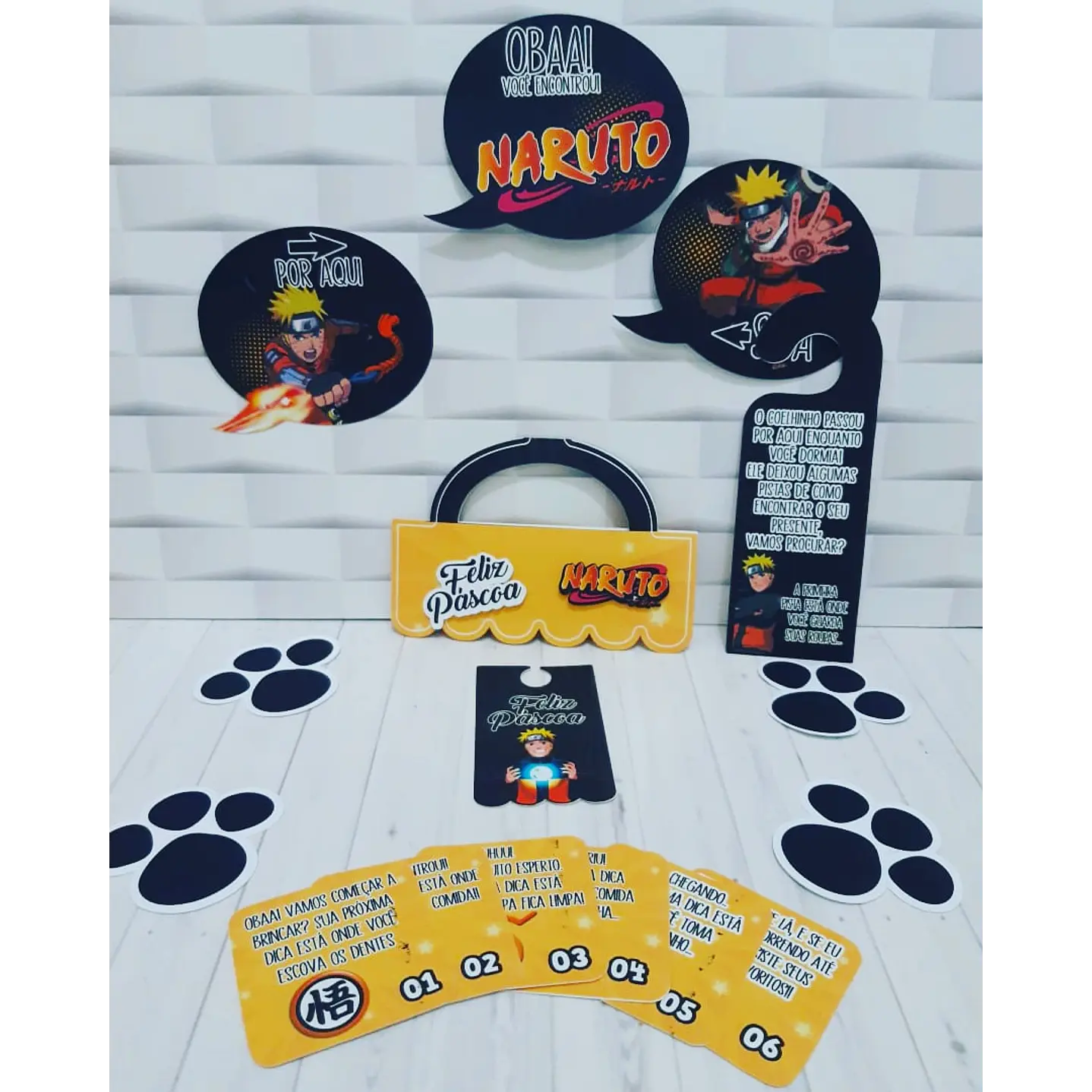Arquivo de Corte Naruto Páscoa e Caça aos Ovos 2