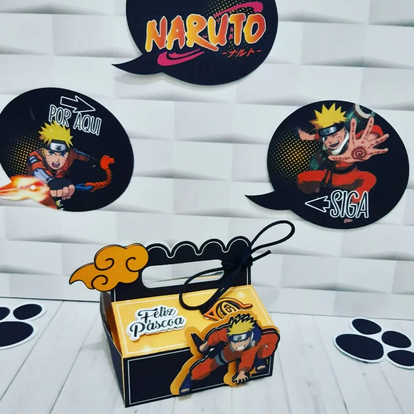 Arquivo de Corte Naruto Páscoa e Caça aos Ovos 6