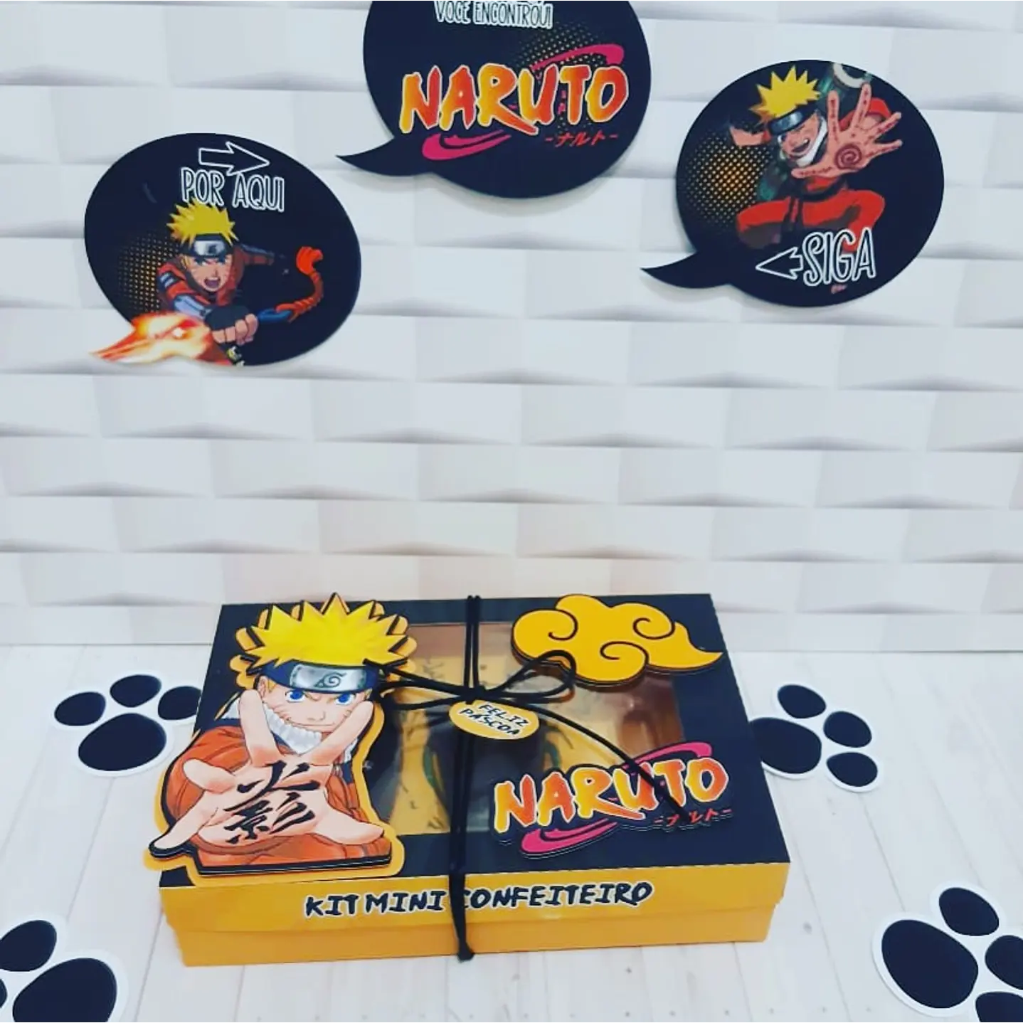 Arquivo de Corte Naruto Páscoa e Caça aos Ovos 7
