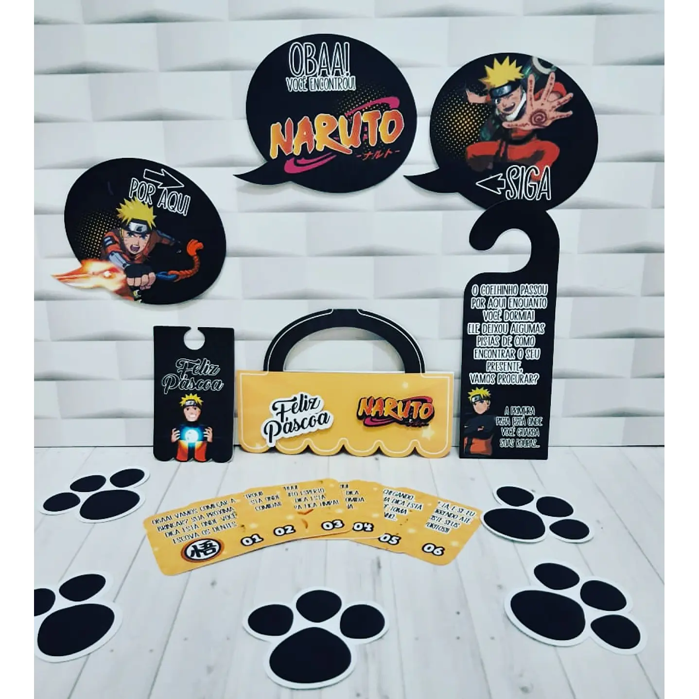 Arquivo de Corte Naruto Páscoa e Caça aos Ovos 15