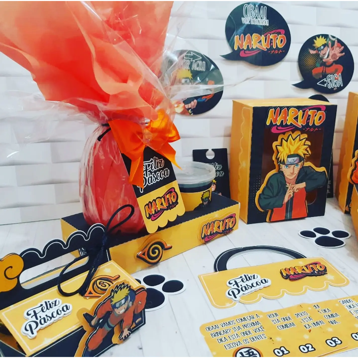 Arquivo de Corte Naruto Páscoa e Caça aos Ovos 16