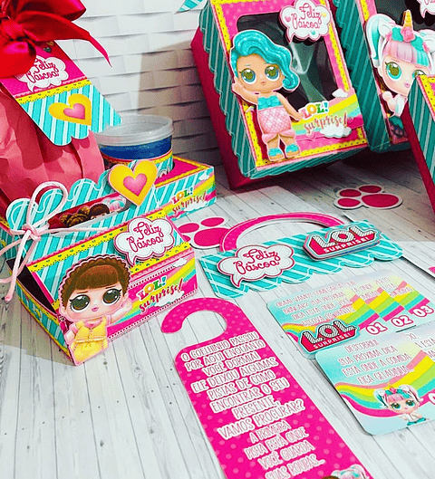 Arquivo de Corte LOL Surprise Páscoa e Caça aos Ovos 