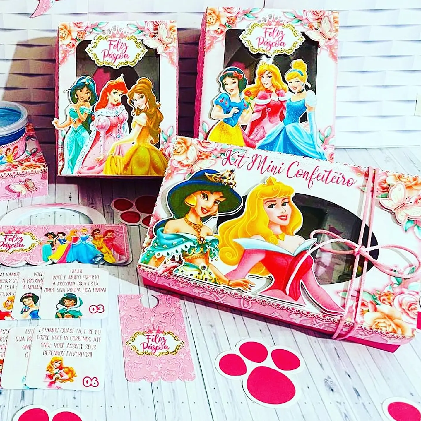 Arquivo de Corte Princesas Páscoa e Caças aos Ovos  3