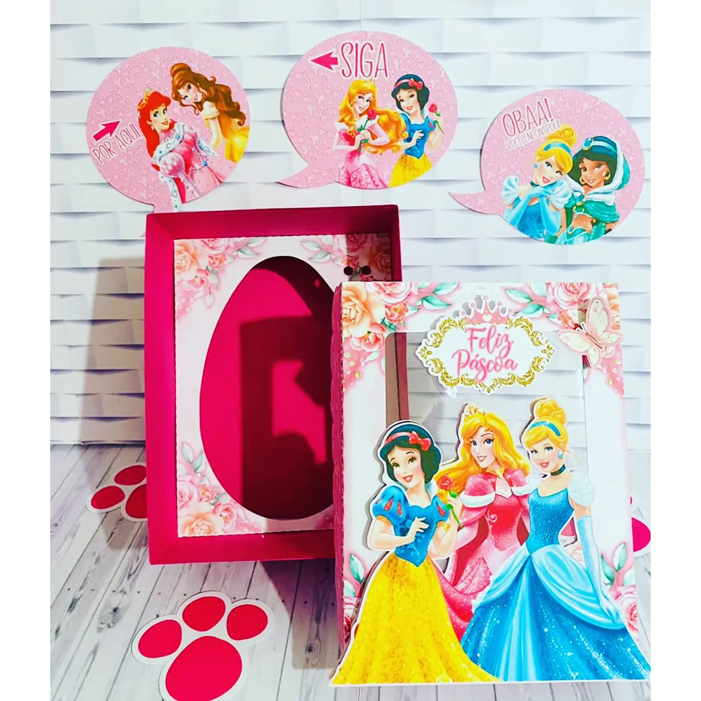 Arquivo de Corte Princesas Páscoa e Caças aos Ovos  12