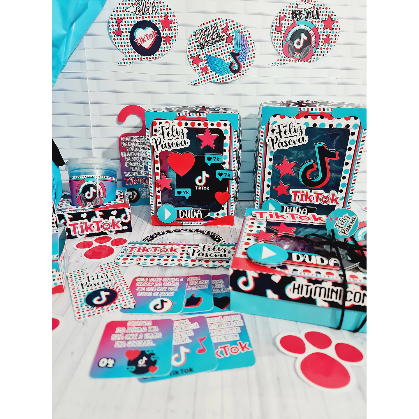 Arquivo de Corte Tik Tok Páscoa e Caça aos Ovos  3