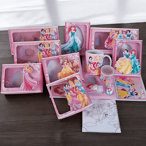 Arquivo de Corte Princesas Páscoa - Completo