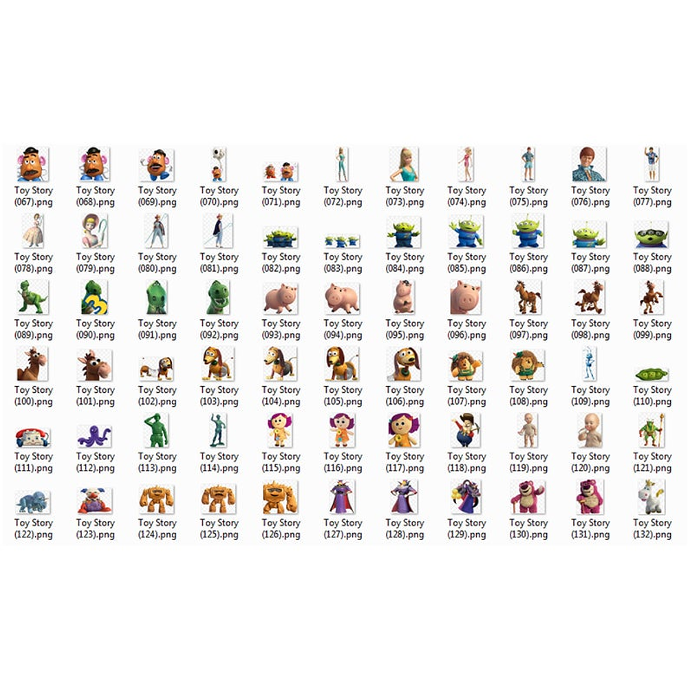 Kit de imagen digital Png Toy Story 4