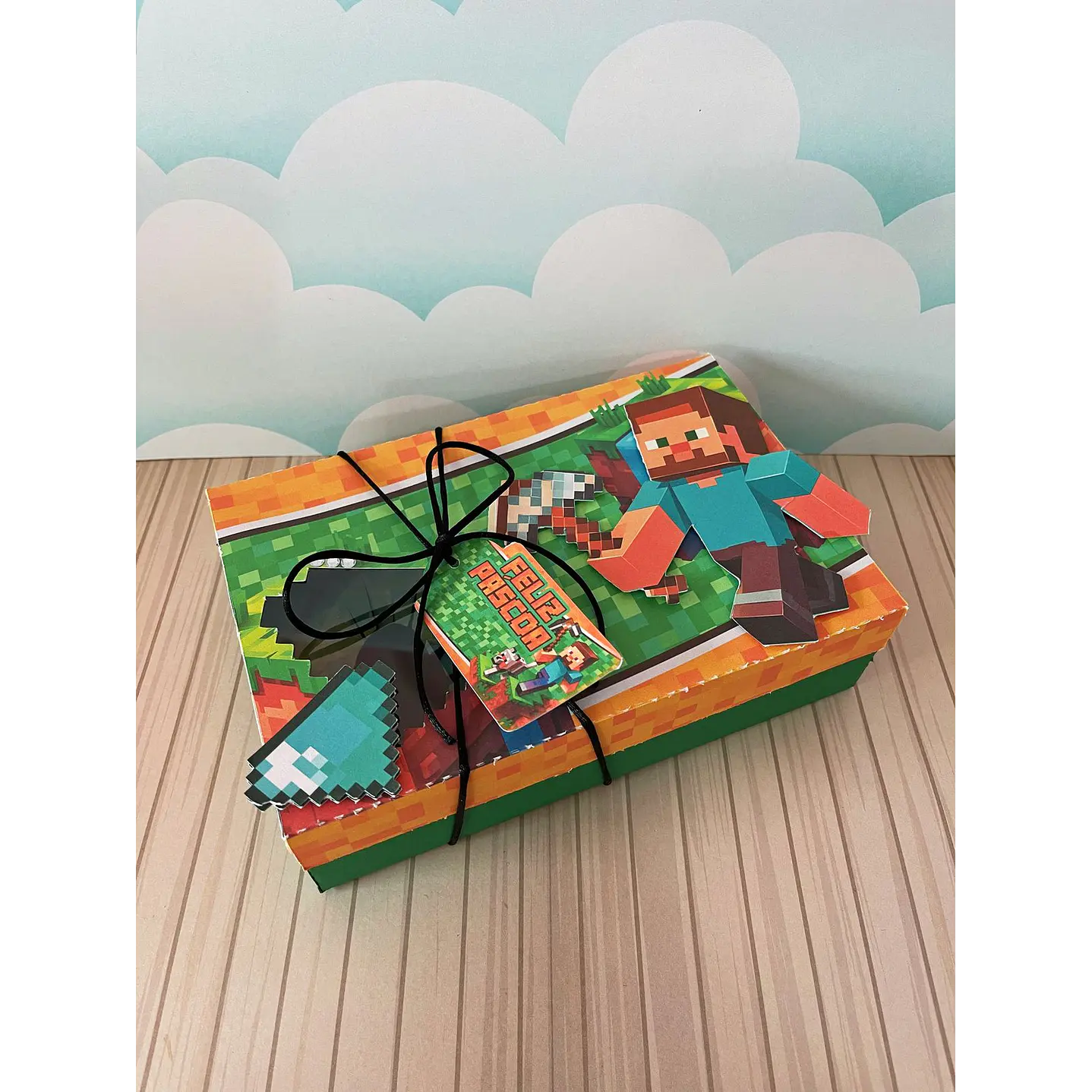 Arquivo de Corte Mini Confeiteiro Minecraft PDF e STUDIO 4