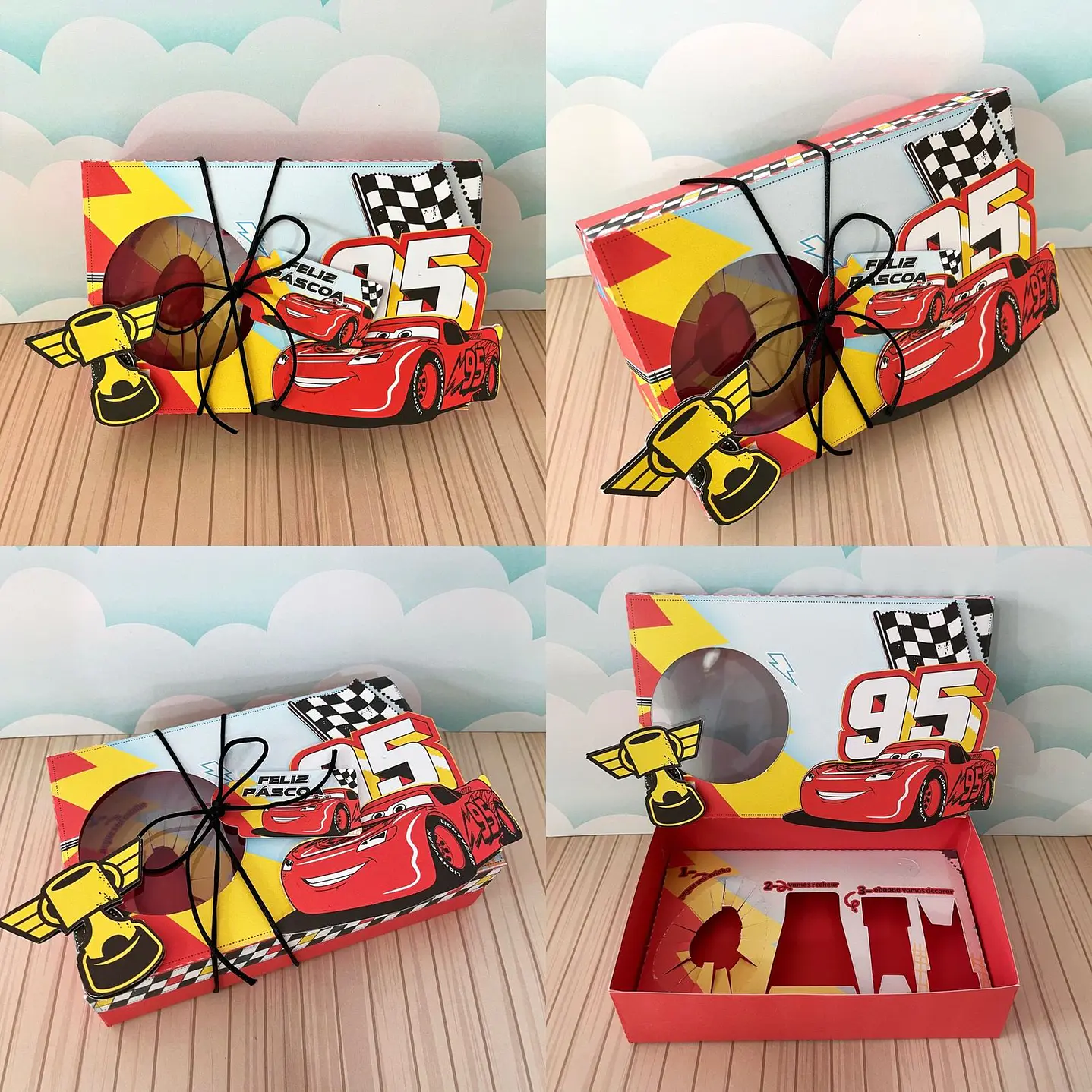 Arquivo de Corte Mini Confeiteiro Carros Pdf e Studio 1