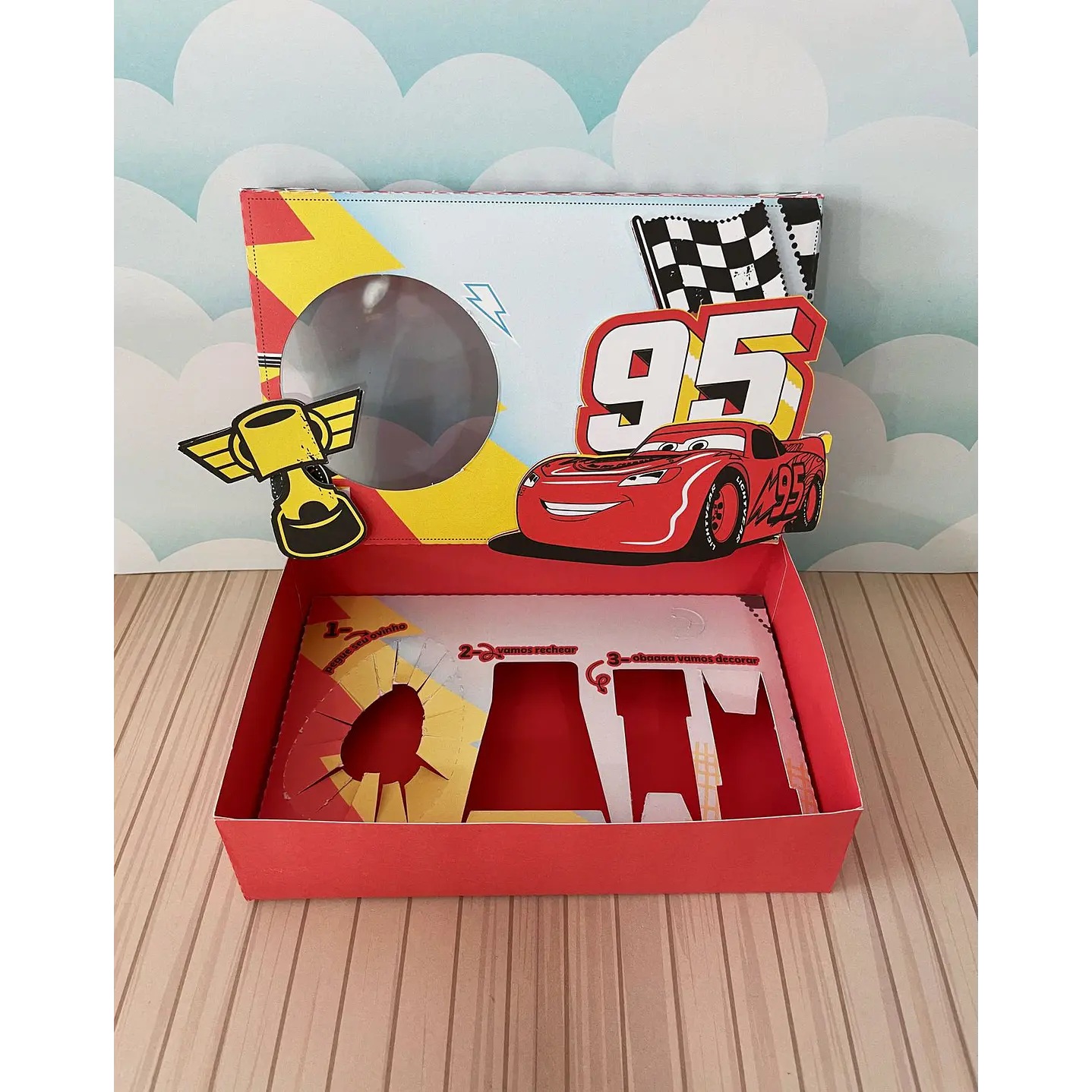 Arquivo de Corte Mini Confeiteiro Carros Pdf e Studio 4