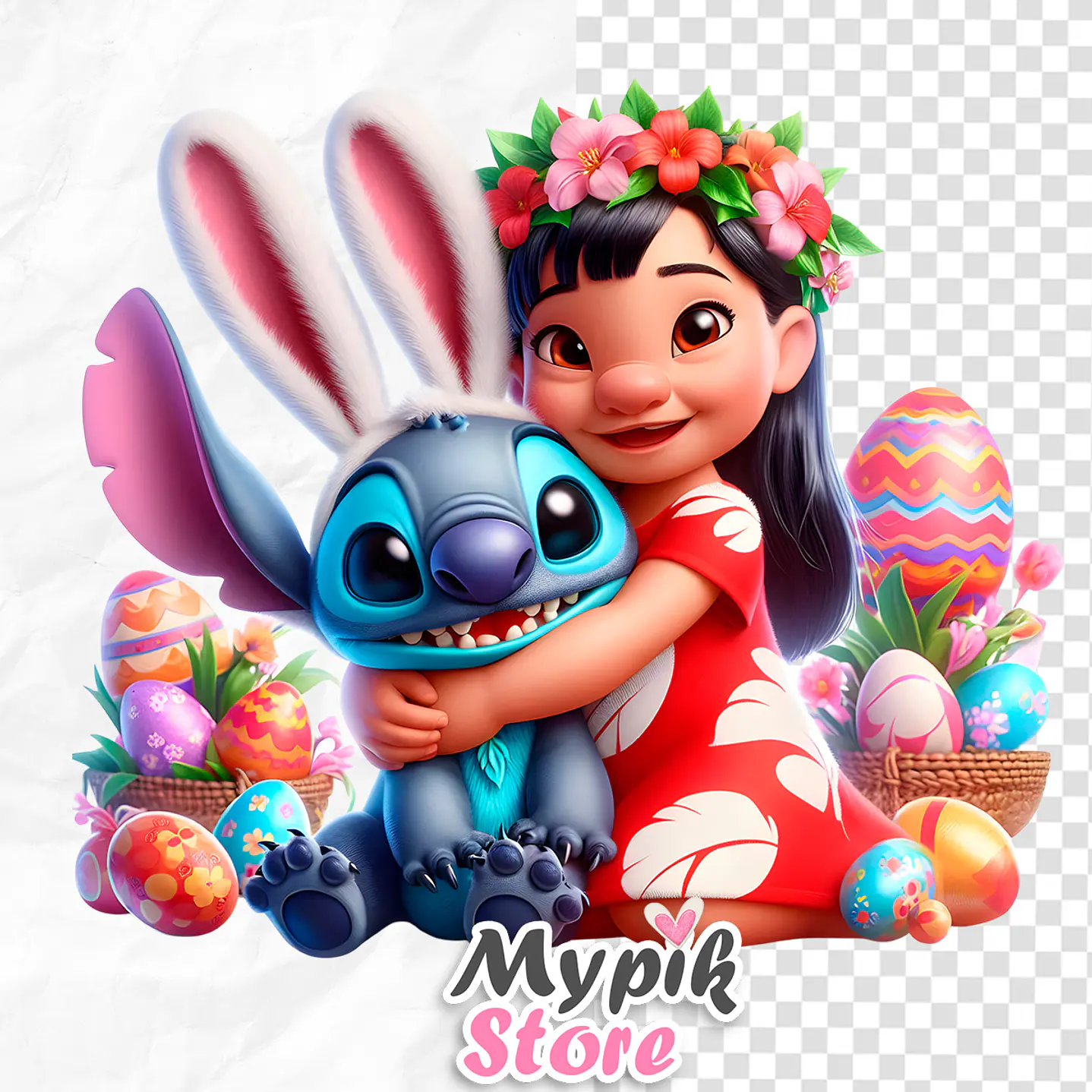Kit Digital Lilo e Stitch Páscoa 2
