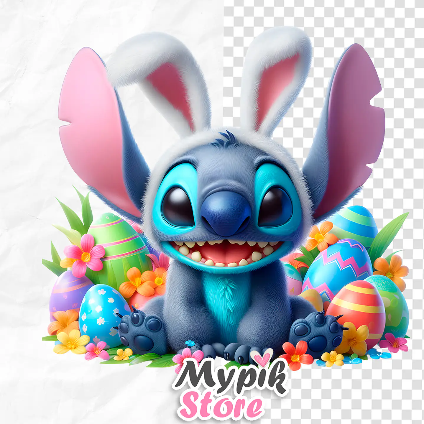 Kit Digital Lilo e Stitch Páscoa 3