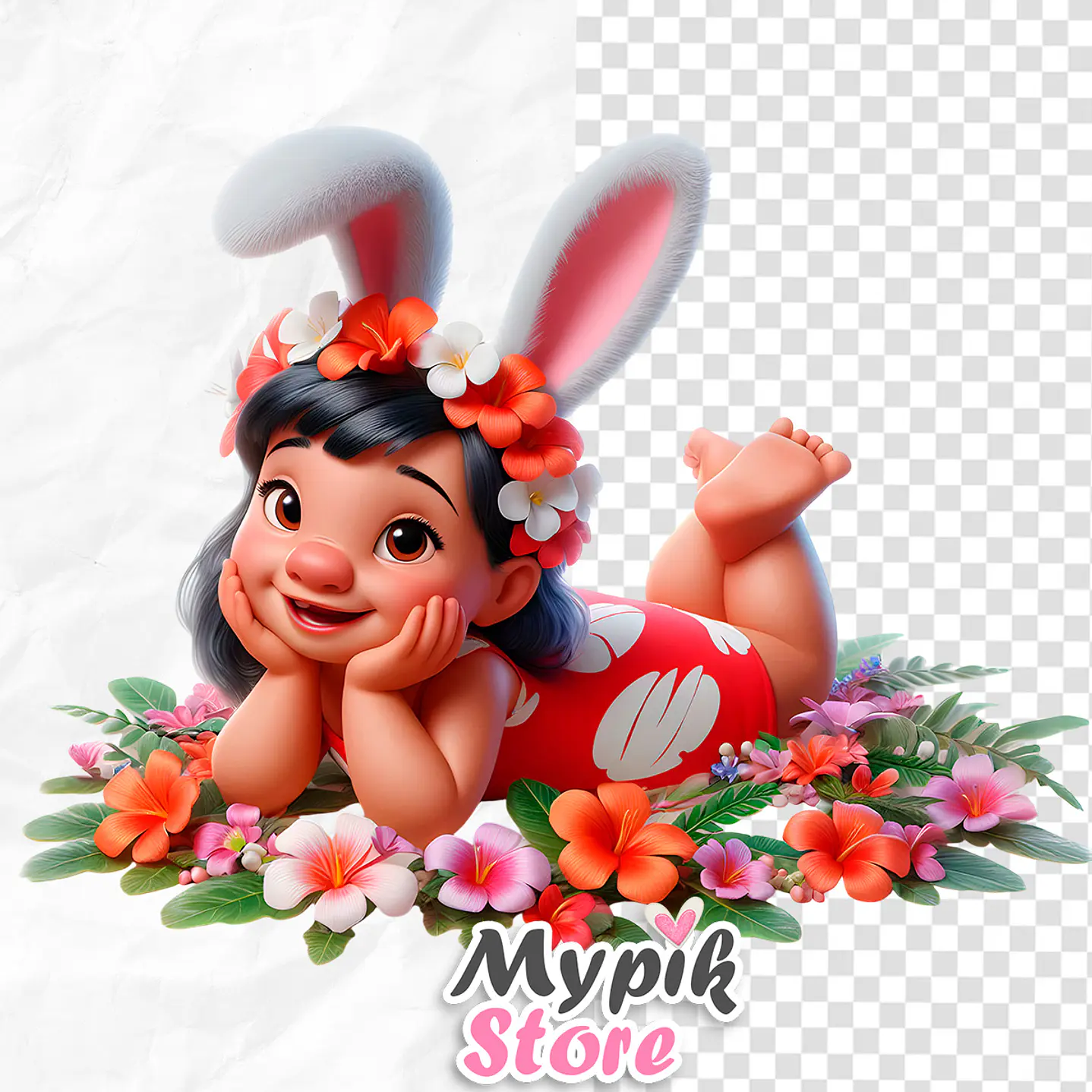 Kit Digital Lilo e Stitch Páscoa 4
