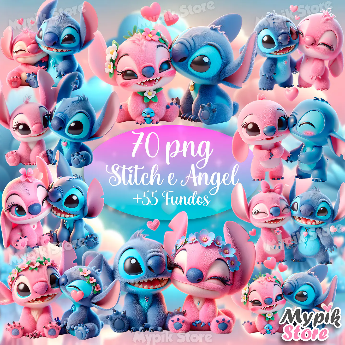 Kit Digital Stitch e Angel 1