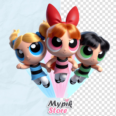 Kit Digital As Meninas Superpoderosas