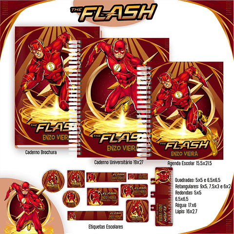 Kit Digital Encadernação Flash - Volta às Aulas Completo
