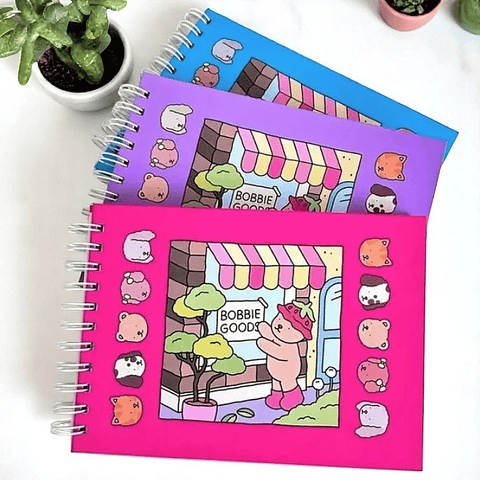 Kit Digital Livro de Colorir Digital PDF - Bobbie Goods