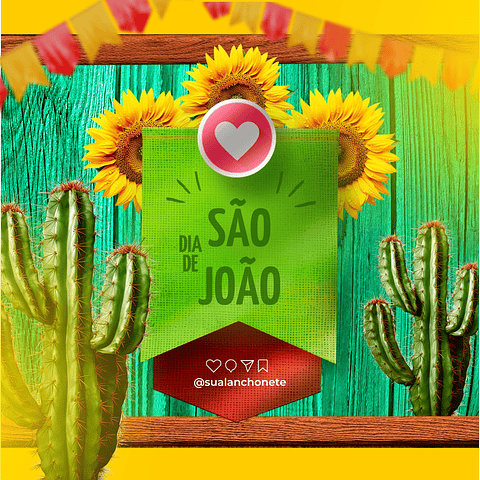 90 Modelos de Artes para Festa Junina - Editável com Canva