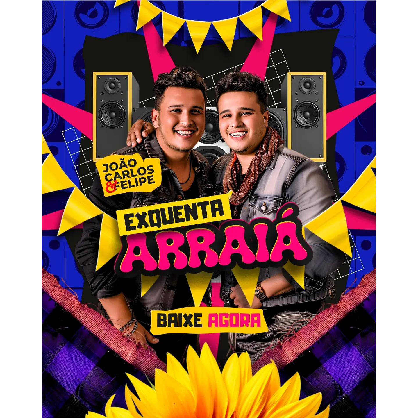 90 Modelos de Artes para Festa Junina - Editável com Canva 14