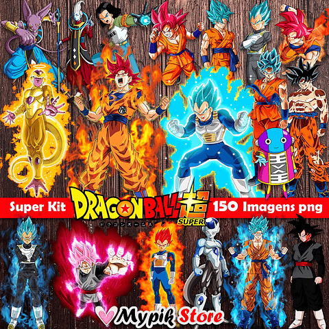 Kit de impresión digital Super Dragon Ball