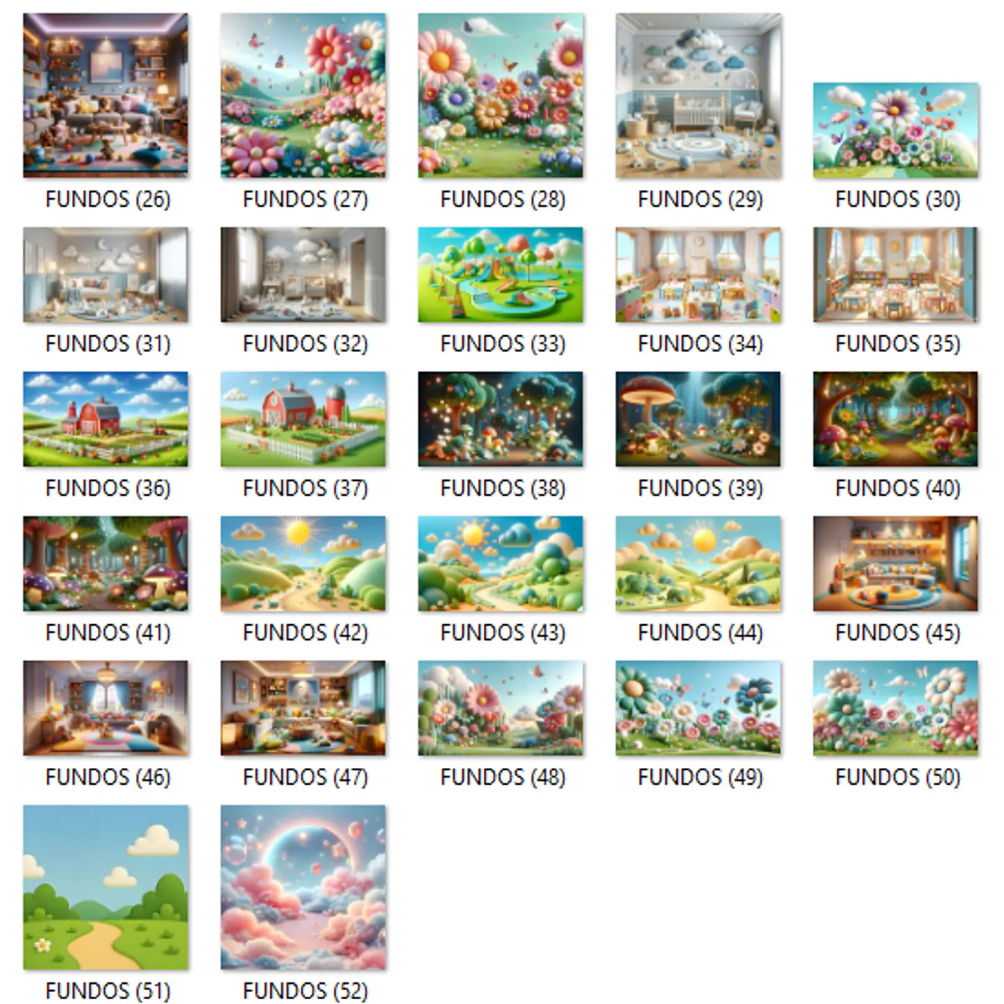 Kit Digital Baby Looney Tunes PNG 3D 6