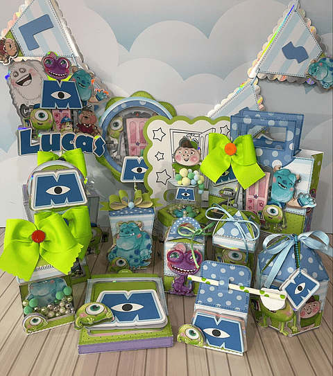 Arquivo de Corte Monstros S.A Silhouette Completo