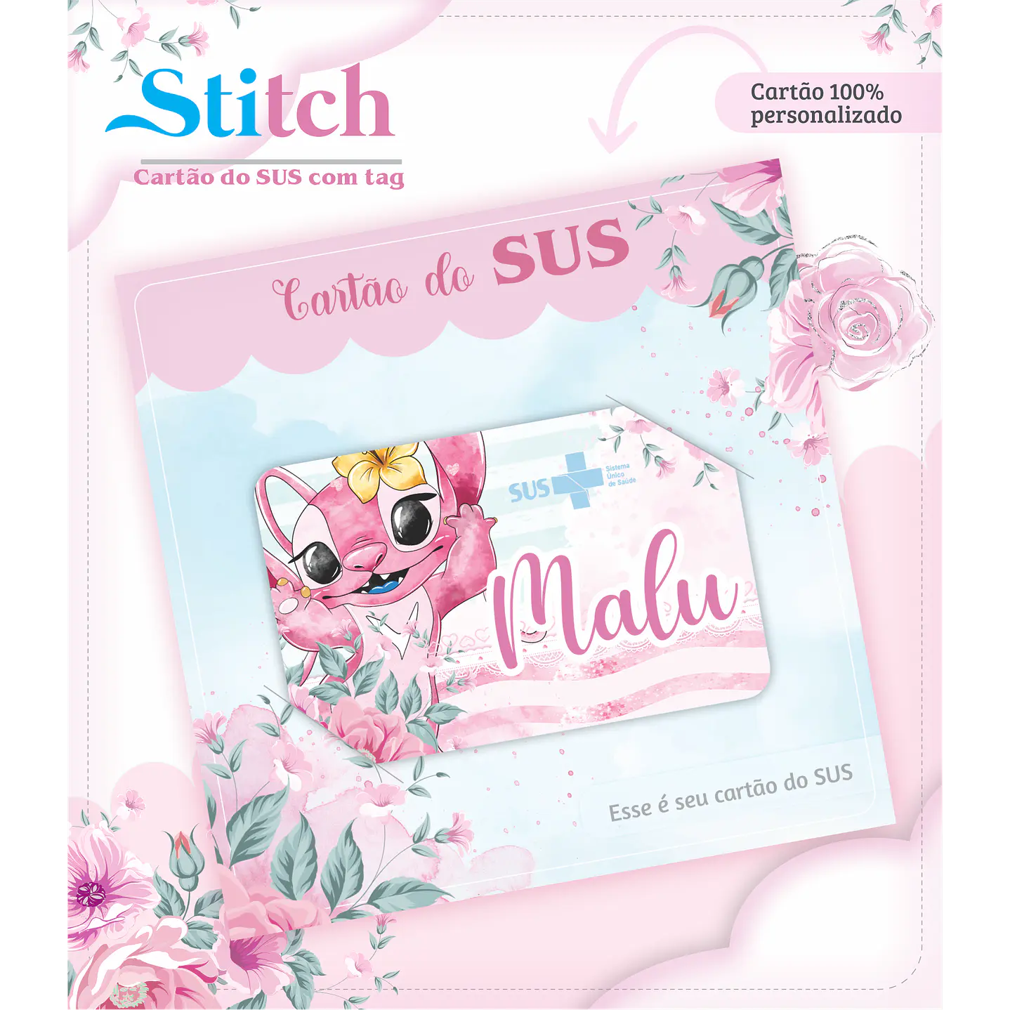 Kit Digital Angel Caderneta de Vacina  2