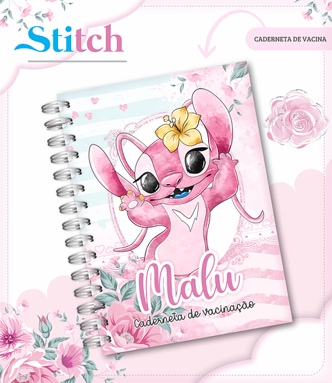 Kit Digital Angel Caderneta de Vacina 