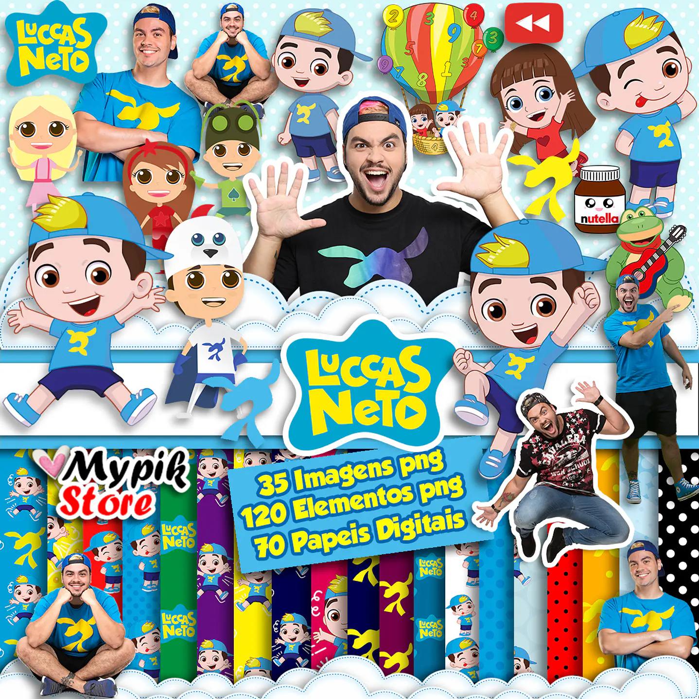 Super Kit Digital Luccas Nieto PNG Cliparts - Scrapbook 1