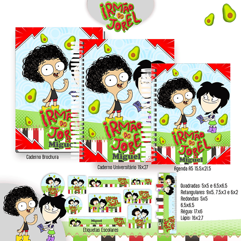 Encadernação Irmão do Jorel - Volta às Aulas Completo 