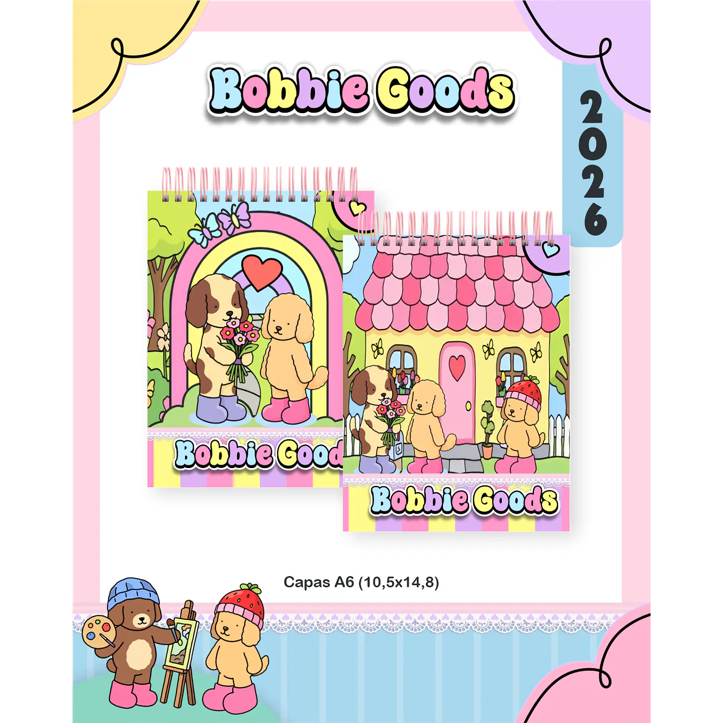 Encadernação Bobbie Goods Agendas e Planners 9