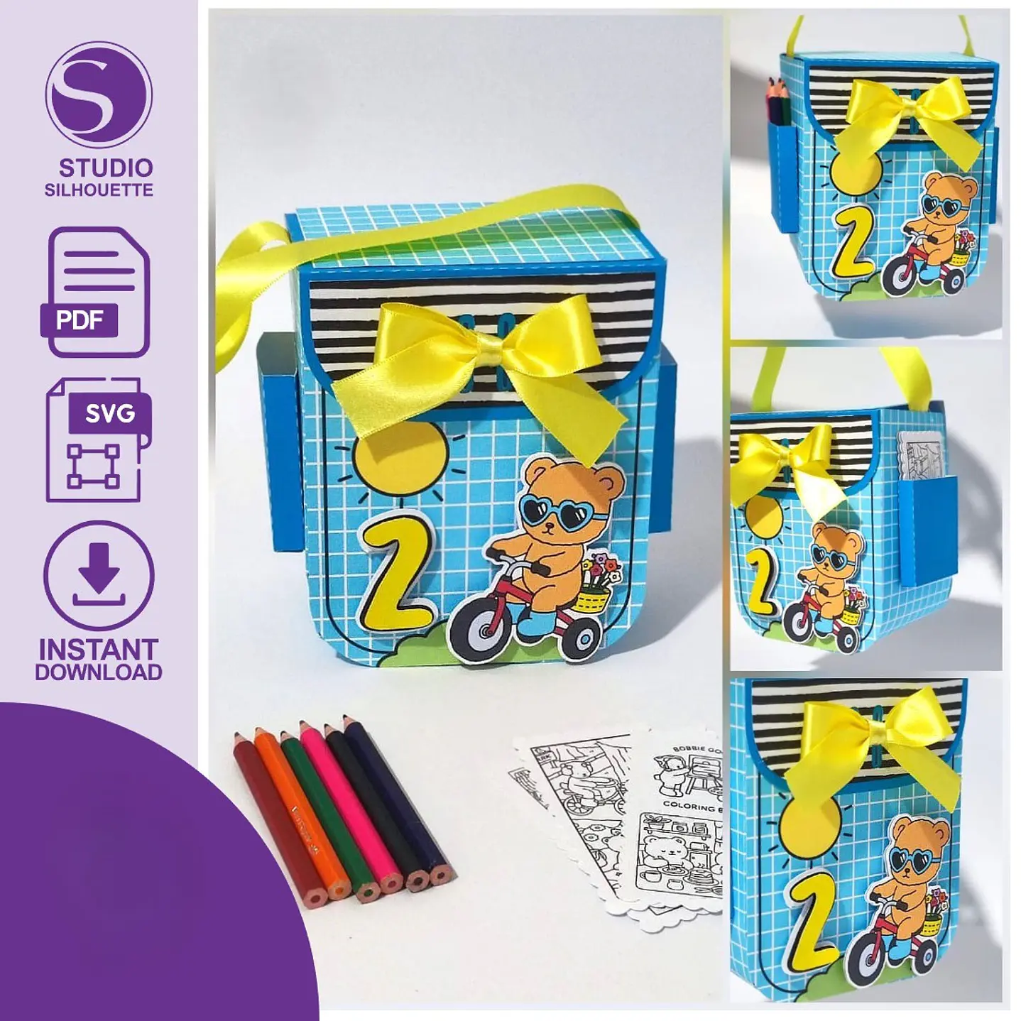 Maletinha Bobbie Goods Menino - Arquivo Digital para Corte 1