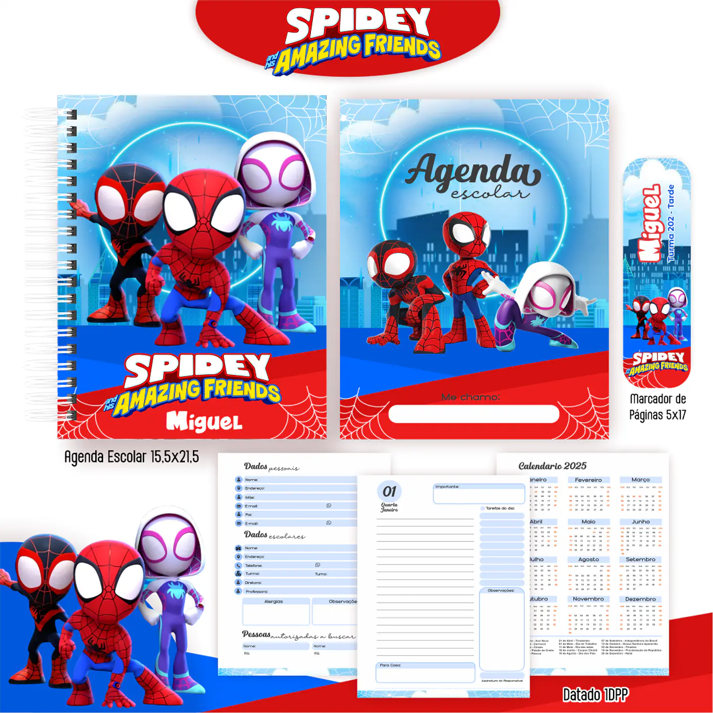 Encadernação Spidey e Seus Amigos Espetaculares - Volta às Aulas 4