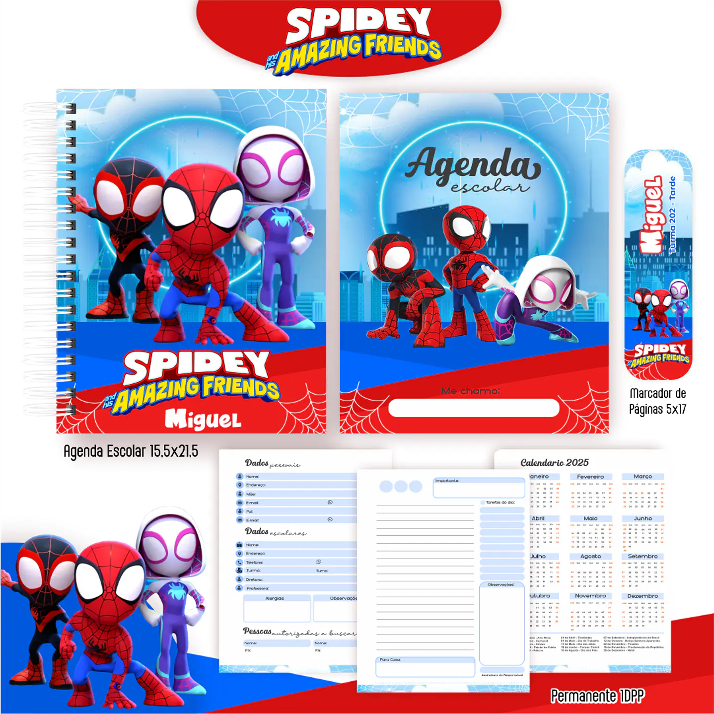 Encadernação Spidey e Seus Amigos Espetaculares - Volta às Aulas 5