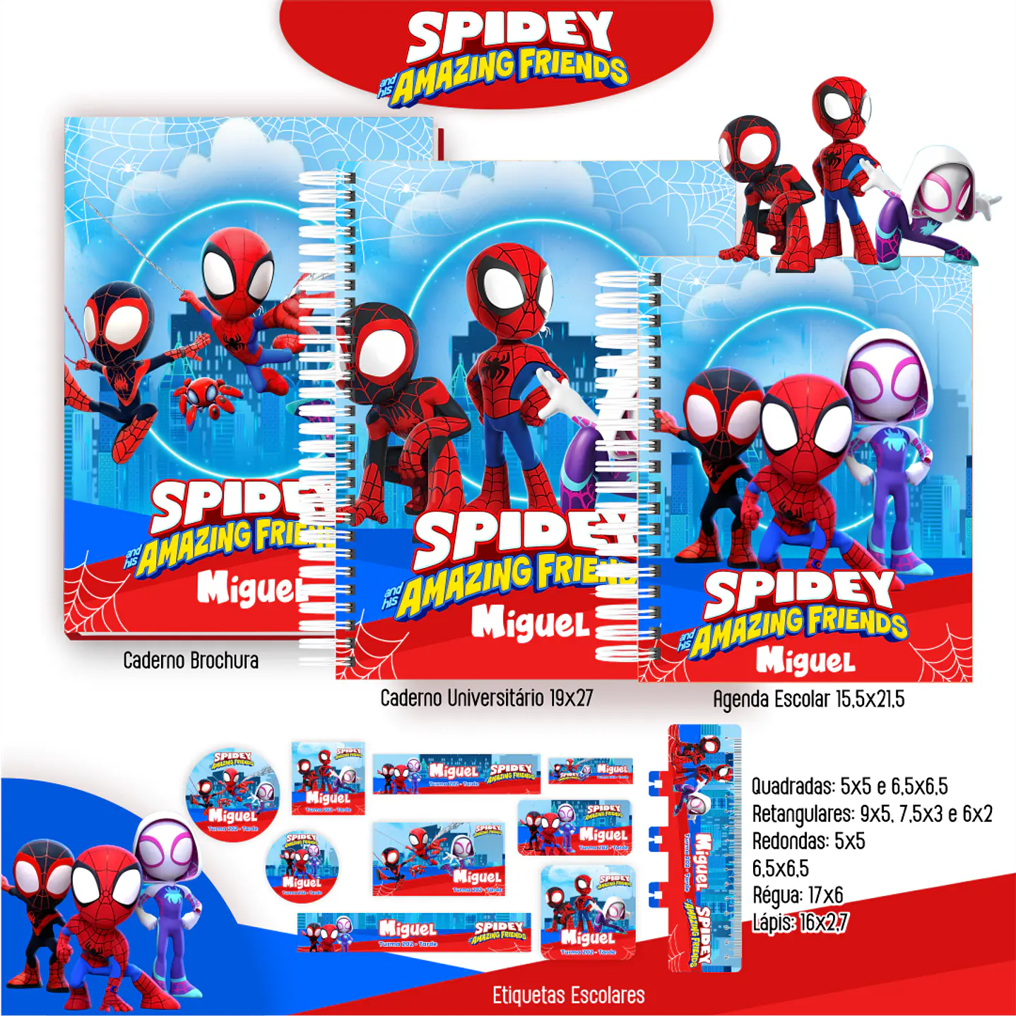Encadernação Spidey e Seus Amigos Espetaculares - Volta às Aulas 1