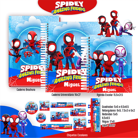 Encadernação Spidey e Seus Amigos Espetaculares - Volta às Aulas